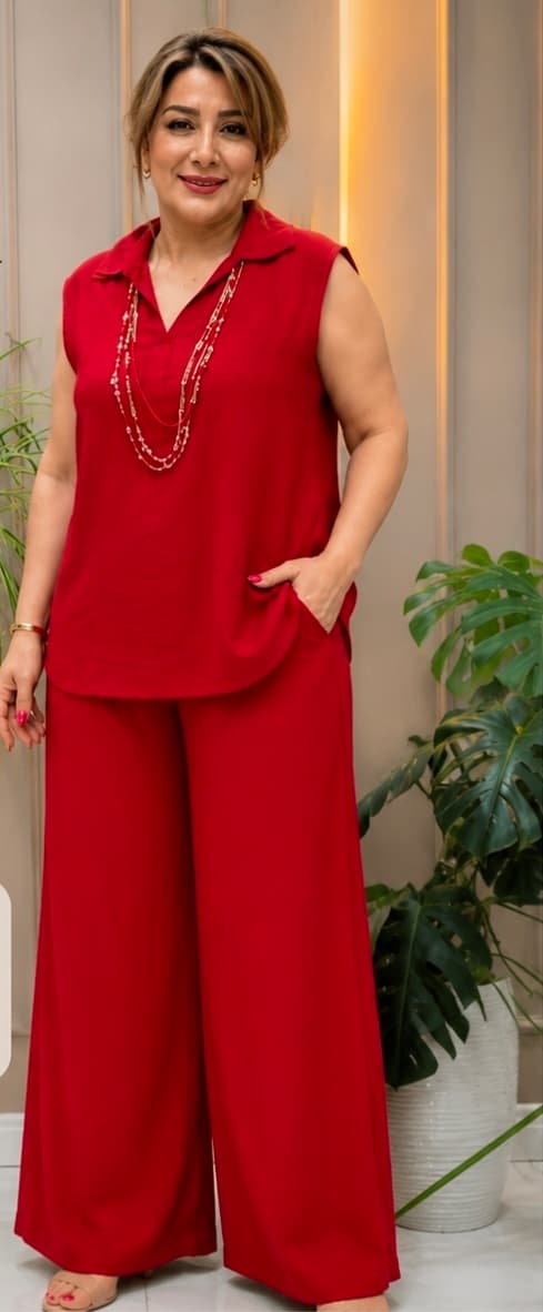 Golden Era Co-ord Set detailed portrait
